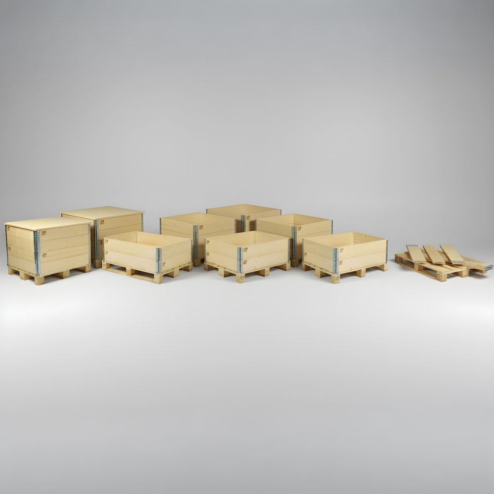 Katlanır Sandık Yan Görünüm